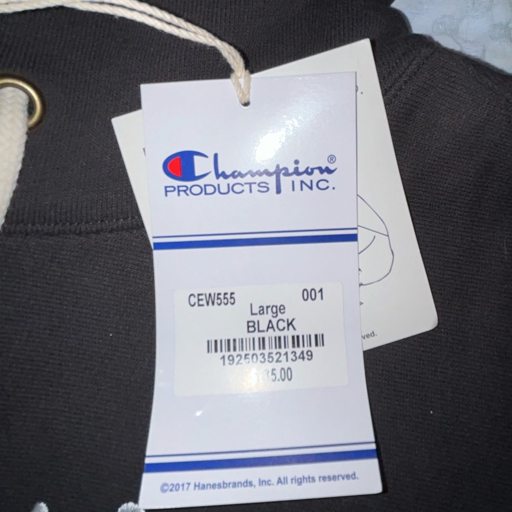 Champion Black Hoodie - Picture 2 of 3